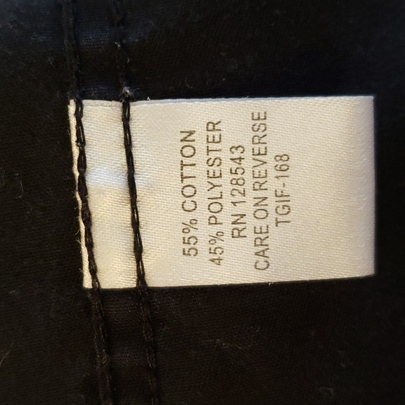 OneSource IML Solid Black Long Sleeve Button-Down Men's Shirt, Size Large - Picture 10 of 11